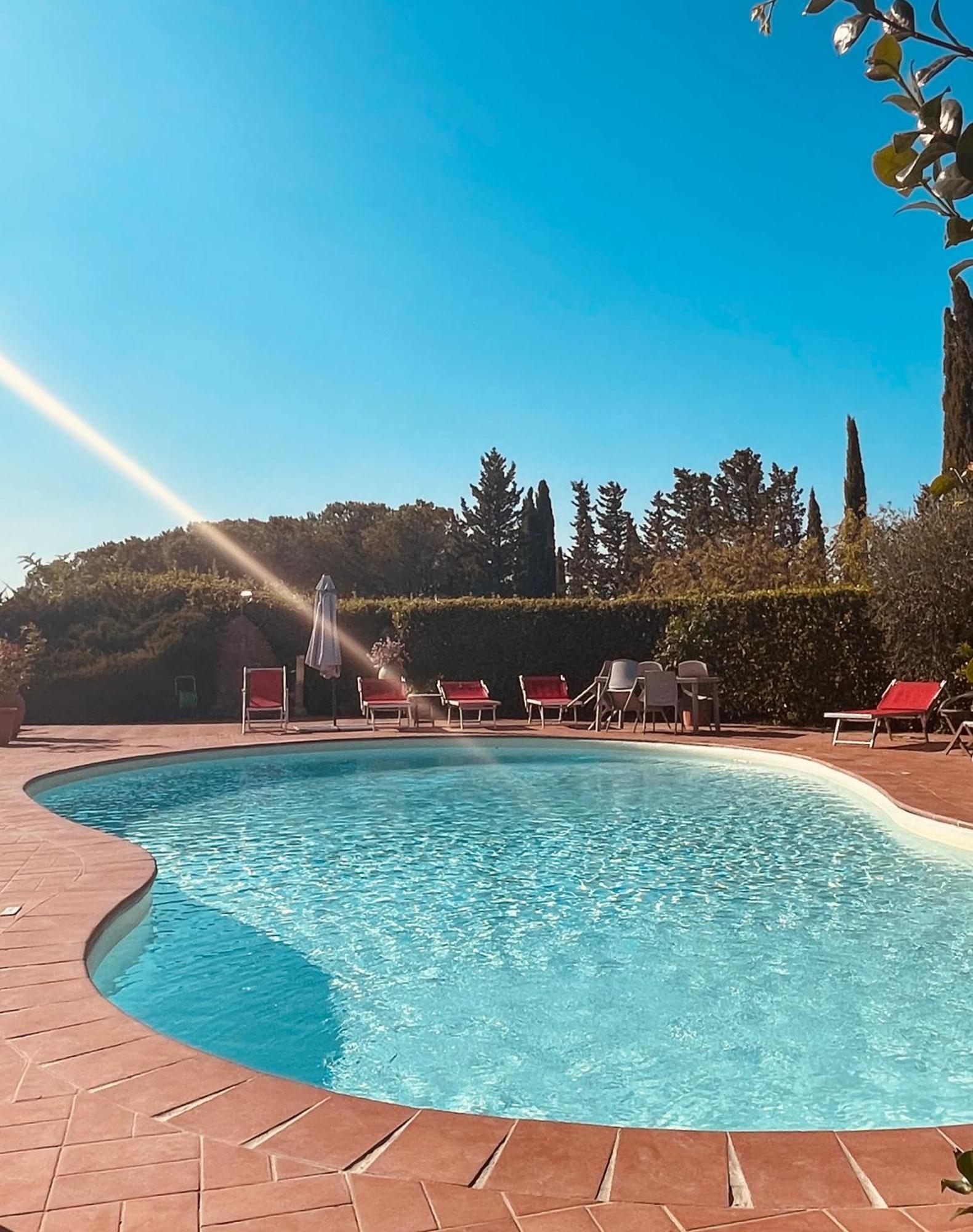 Intero Appartamento Con Private Pool E Jacuzzi Podere Settefrati Montaione Kültér fotó