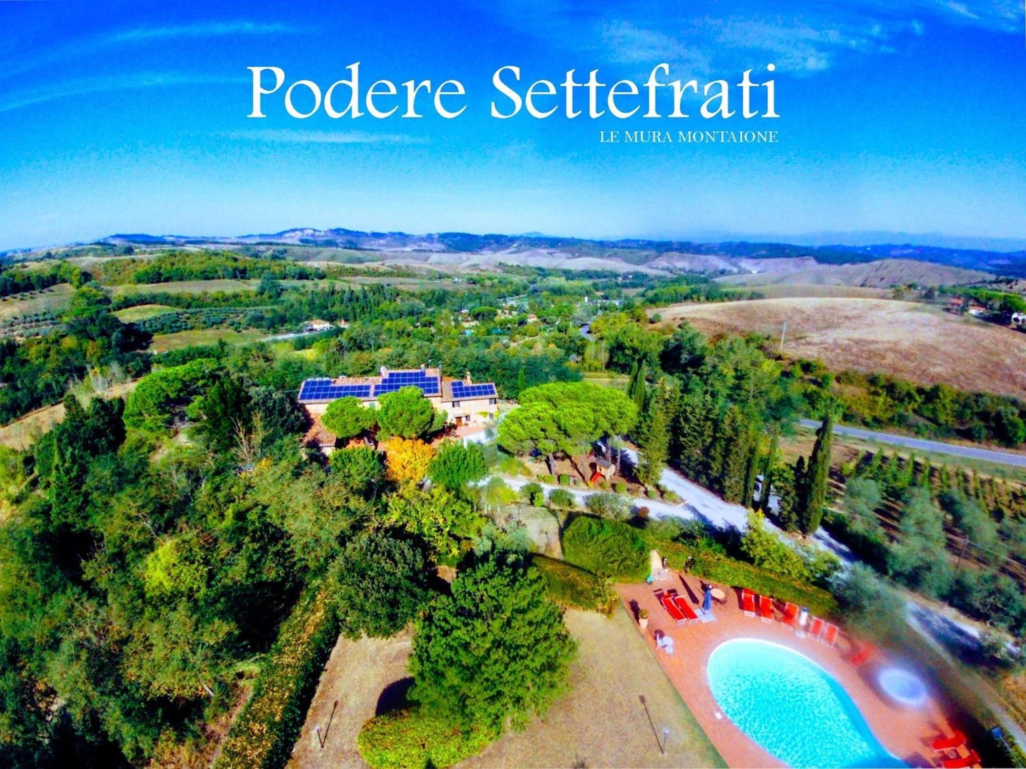 Intero Appartamento Con Private Pool E Jacuzzi Podere Settefrati Montaione Kültér fotó